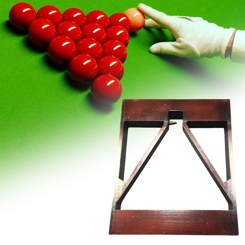 Wood billiard ball triangle - billiard,