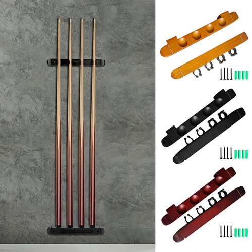 Pool cue rack clips - pool,