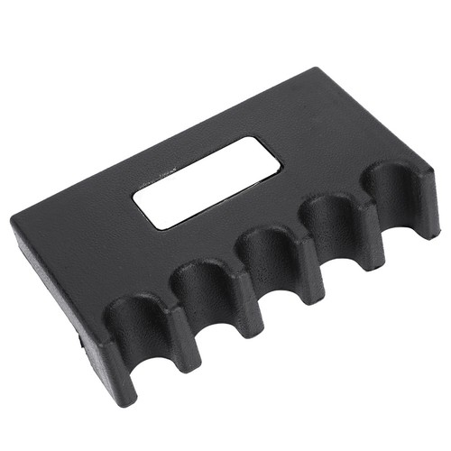 Black hole snooker cue rack - black,