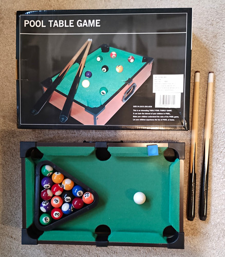Tabletop mini pool - pool, set