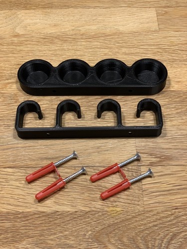 Pool cue holder - (4, cues)