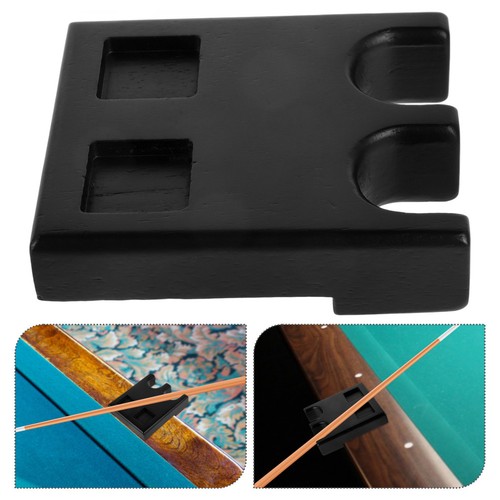 Wood cue holder pool table - wood,