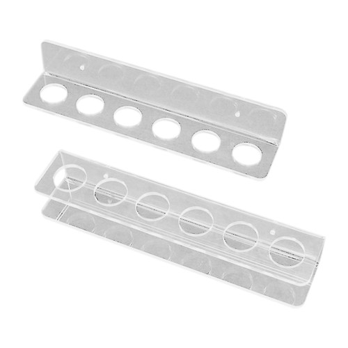 Acrylic cue holder - 6, wall