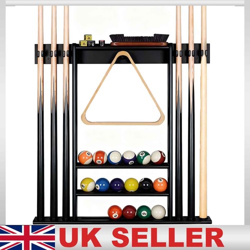 Billiards pool cue - billiards, rack