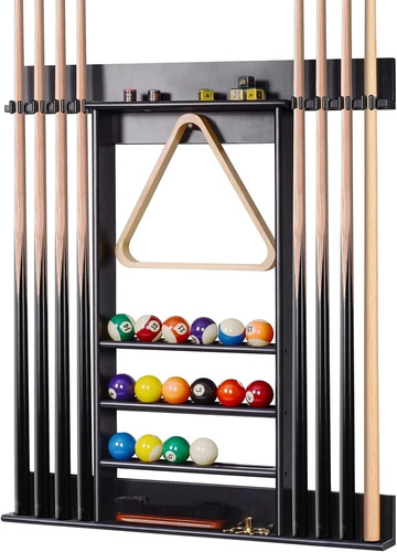 Pool stick holder cue - pool,