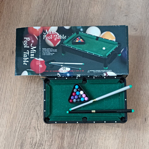 Mini desktop pool table - mini,