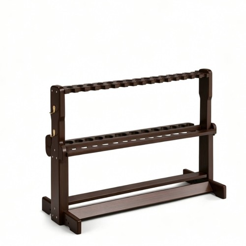 Floor standing pool cue rack - floor,